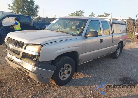 2004 Chevrolet Silverado Work Truck z USA, uszkodzony, nr VIN 2GCEK19VX41131421